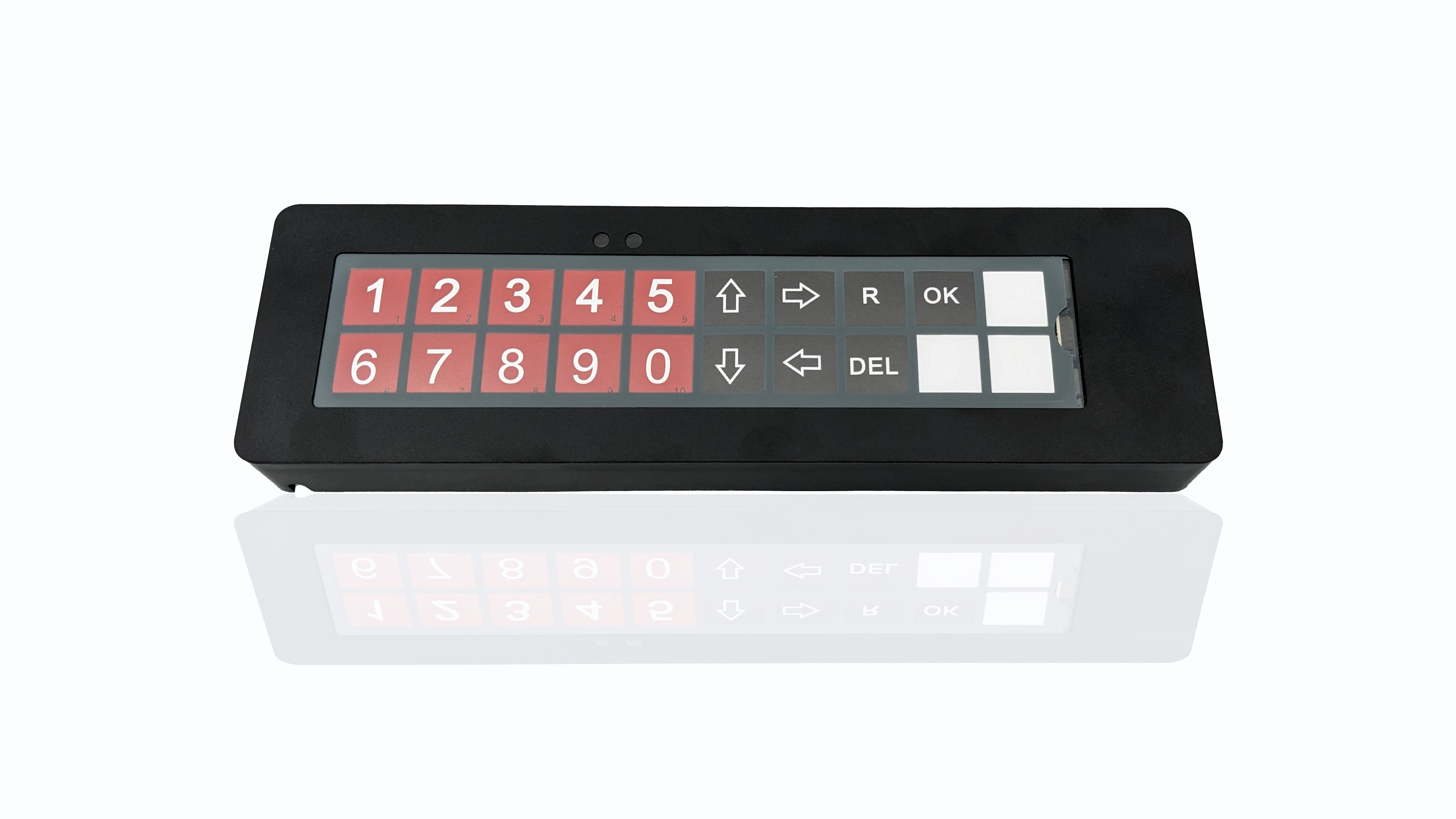 Accuratus BB20 - 20 Key Programmable Rugged KDS Kitchen Bump Bar Keypad - USB + RF Wireless