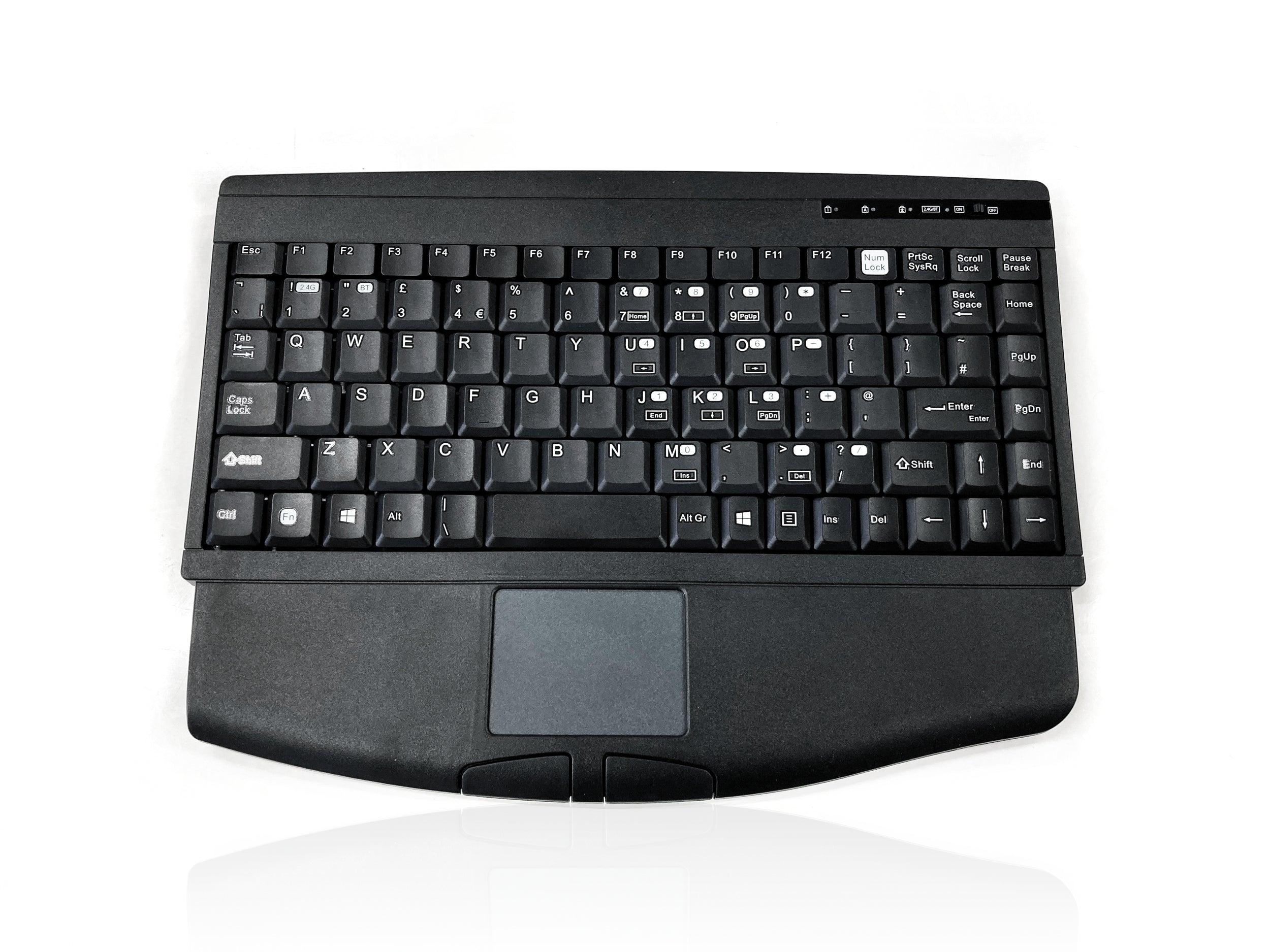 Accuratus 540 RF - Wireless 2.4GHz RF Mini Keyboard with Touchpad