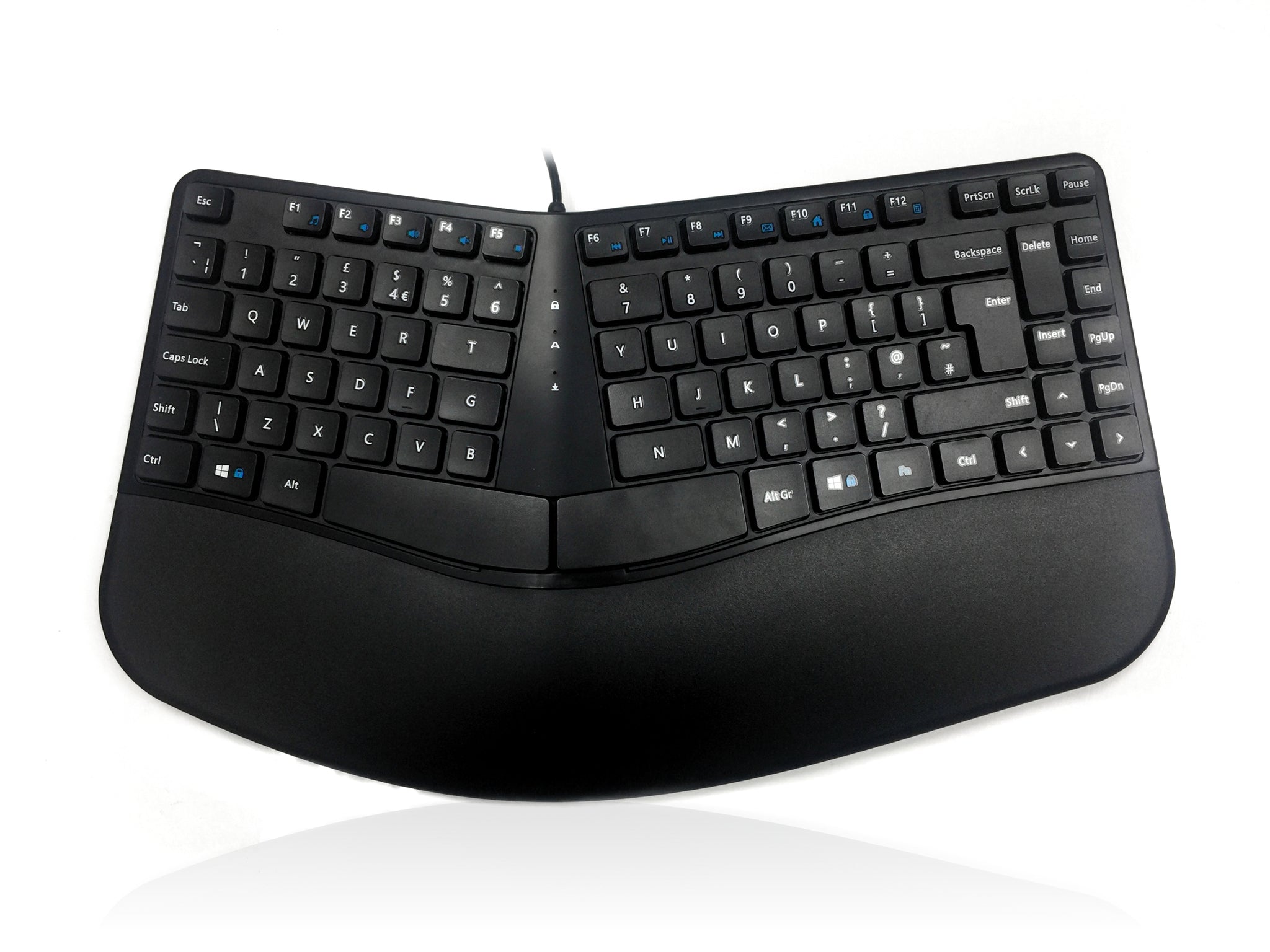 Split Keyb Accuratus Contour - USB Sculptured Ergonomic Split Key Multimedia Keyb ...