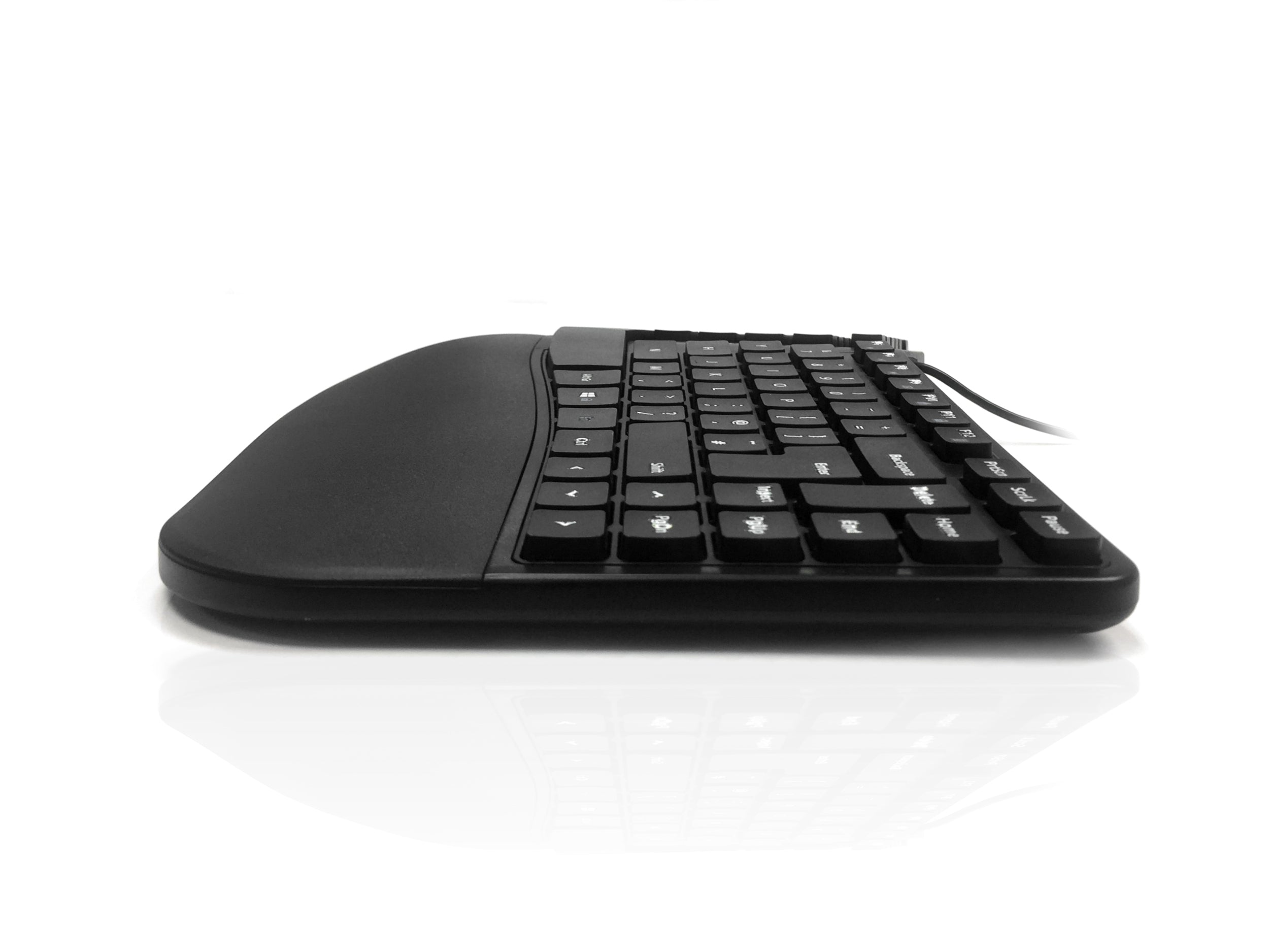 Contour Keypad Accuratus Contour - USB Sculptured Ergonomic Split Key Multimedia Keyb ...