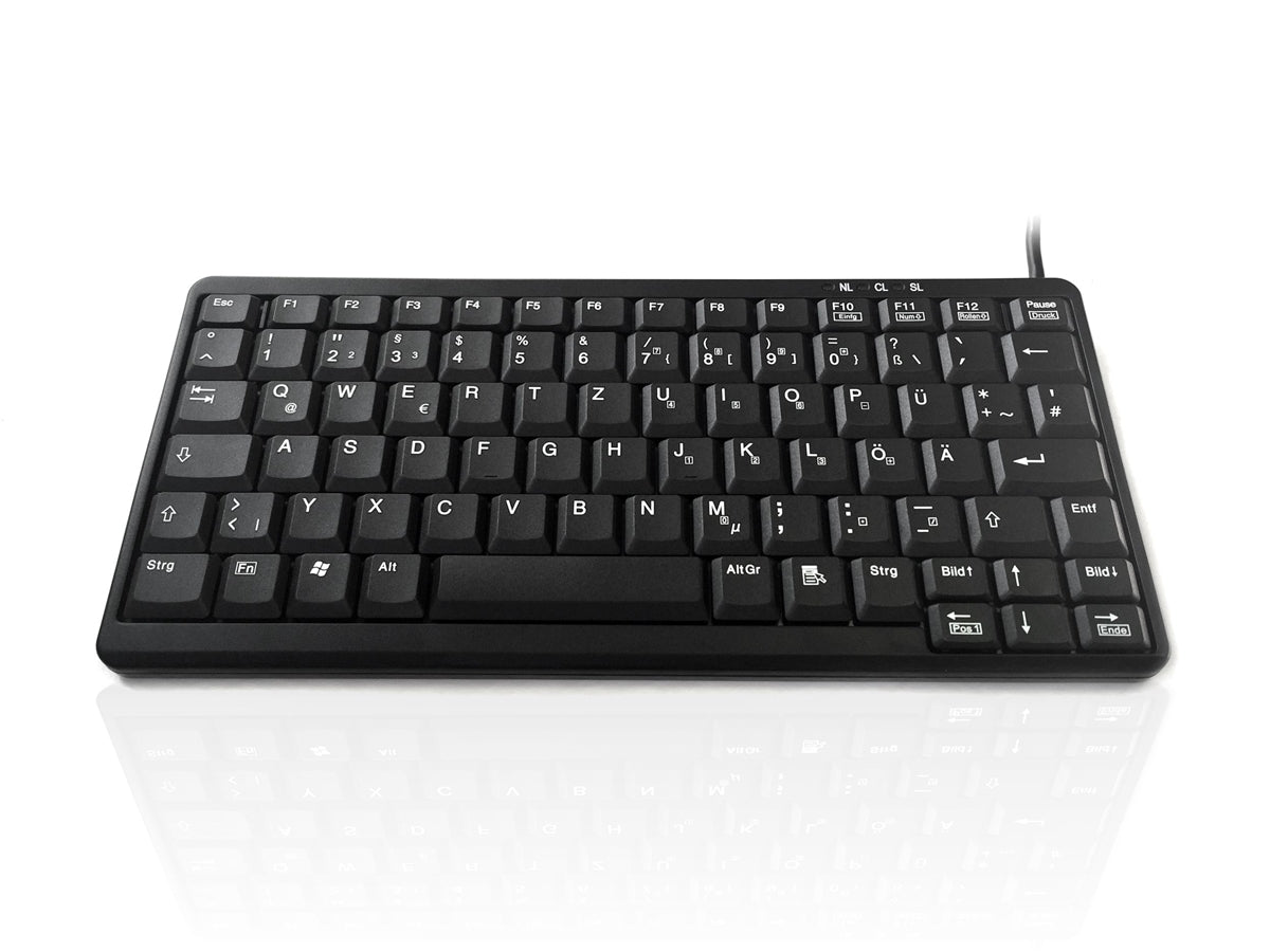 Accuratus K82A - USB Premium Mini Scissor Key Keyboard - GERMAN