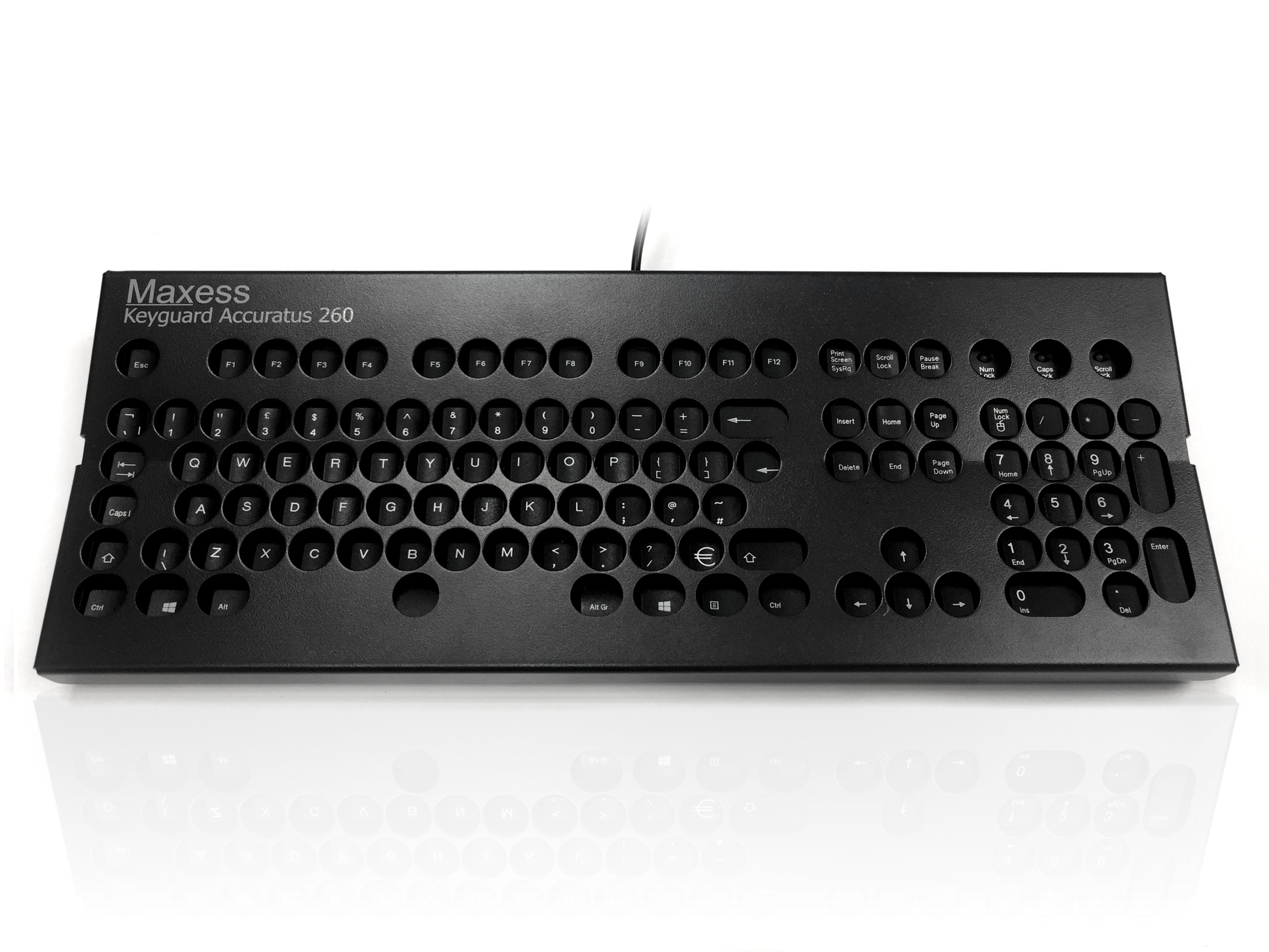 Keyboard Keyguard Accuratus 260 Keyguard - Metal Keyguard for Accuratus 260 Keyboards ...
