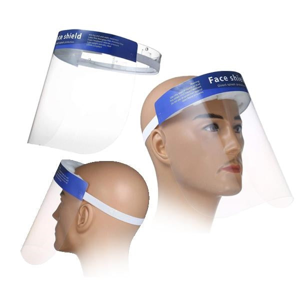 Accuratus - High Quality Visor Face Shield with Soft Padded Foam and Strap