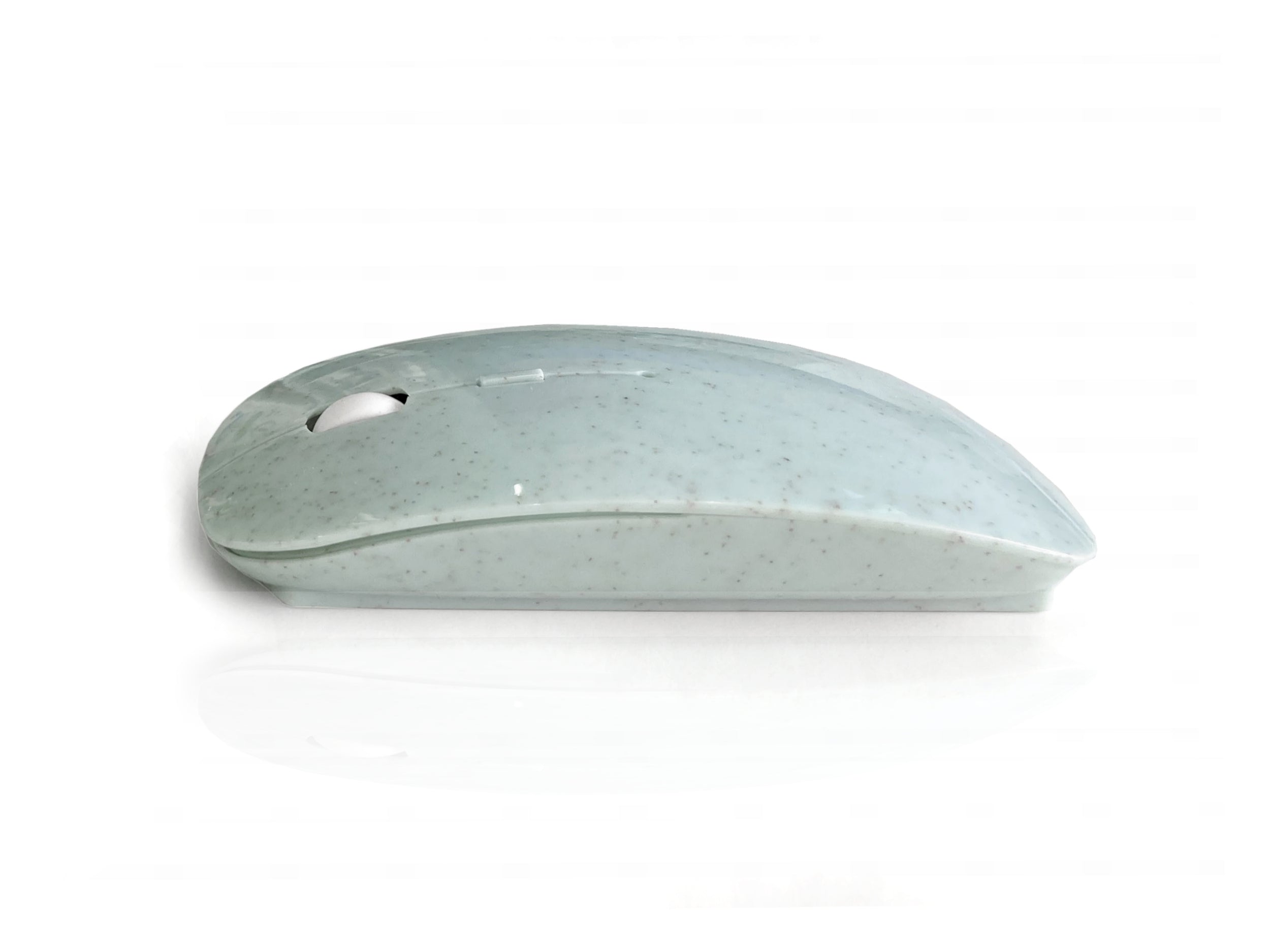 Accuratus Image ECO Wheat Mouse - Wireless Bluetooth 5.1 & RF 2.4Ghz Bioplastic Wheat Grass Polymer Mouse - Duck Egg Blue