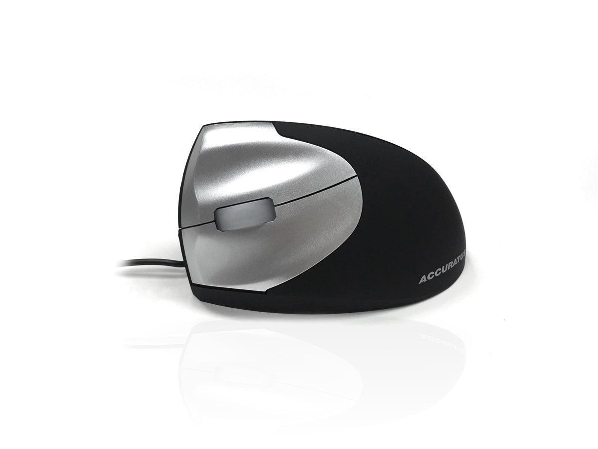 Accuratus Left Handed Upright Mouse 2 - USB Left Handed Vertical Mouse to Help Prevent RSI