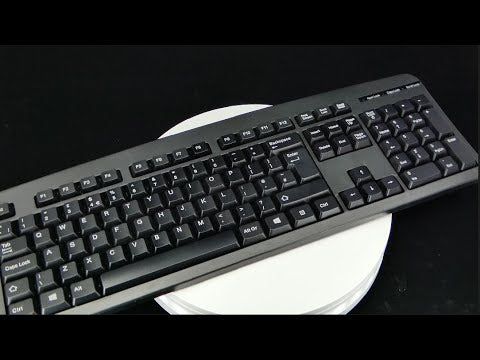 Accuratus 201 - USB Slim Full Size Keyboard with Durable Design