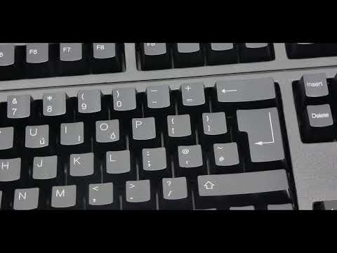 Accuratus K104M - USB Professional Full Size Keyboard with Programmable MSR and Cherry MX Keys