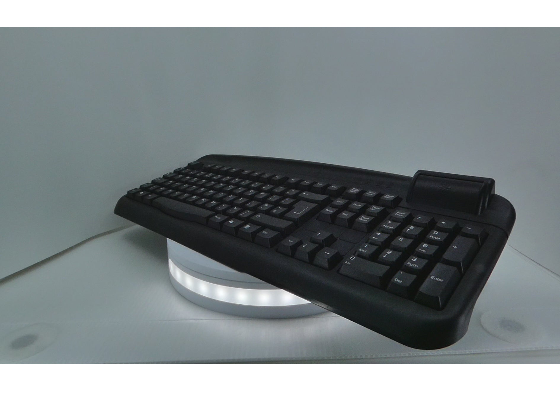 Accuratus K107C - USB Professional Full Size Landing Contact Smart Card Keyboard