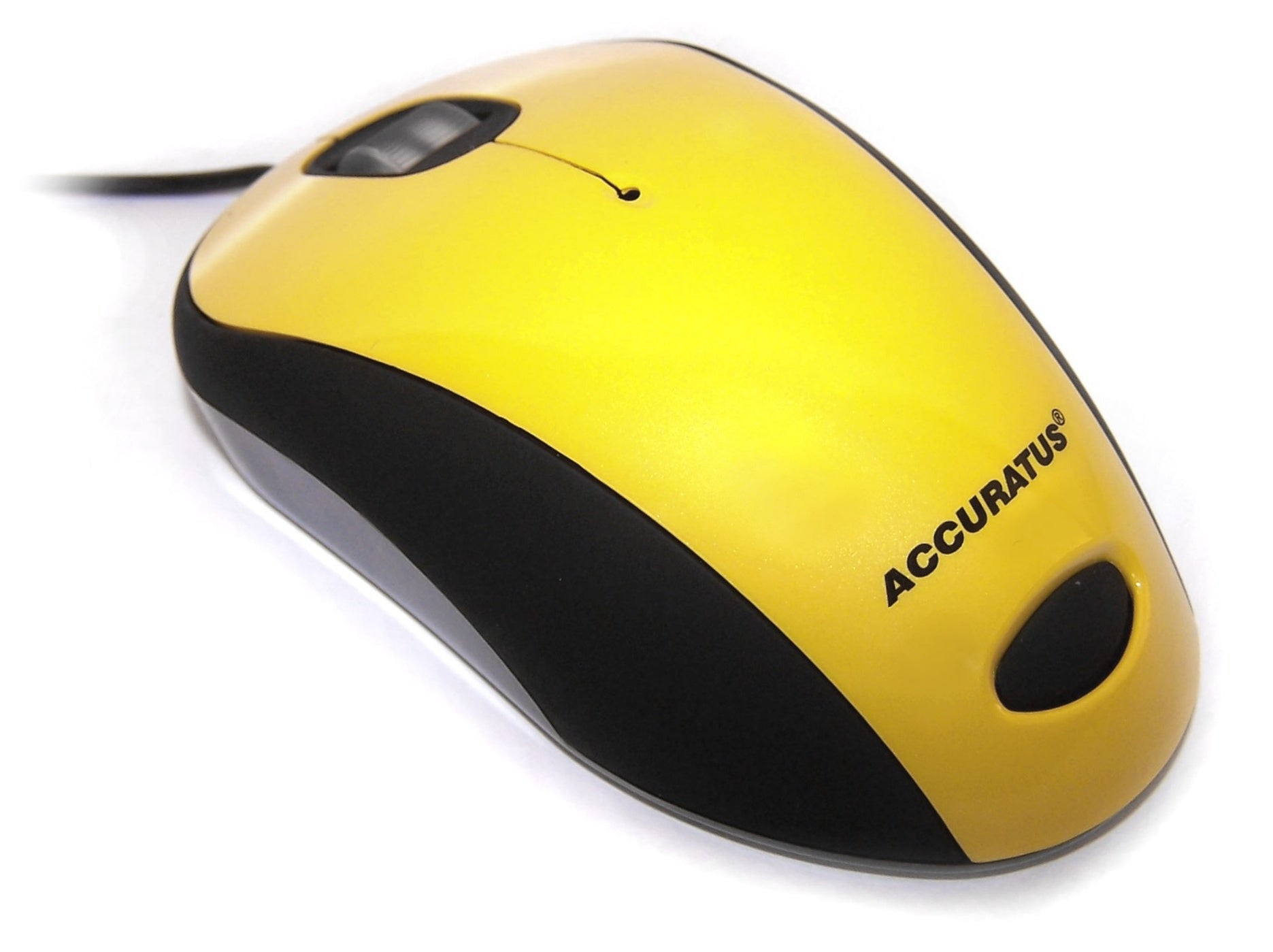 Computer Mou MOU-IMAGE-YELLOW - Accuratus Image - USB Full Size Glossy Finish ...